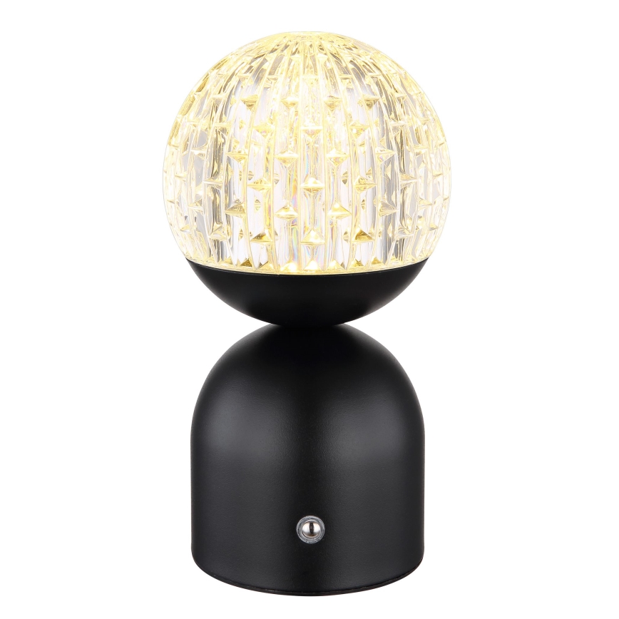 Globo - LED Dimmable touch table lamp LED/2,5W/3,7V 2700/4000/6500K 1800 mAh USB black