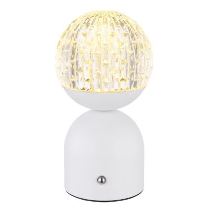 Globo - LED Dimmable touch table lamp LED/2,5W/3,7V 2700/4000/65000K 1800 mAh USB white