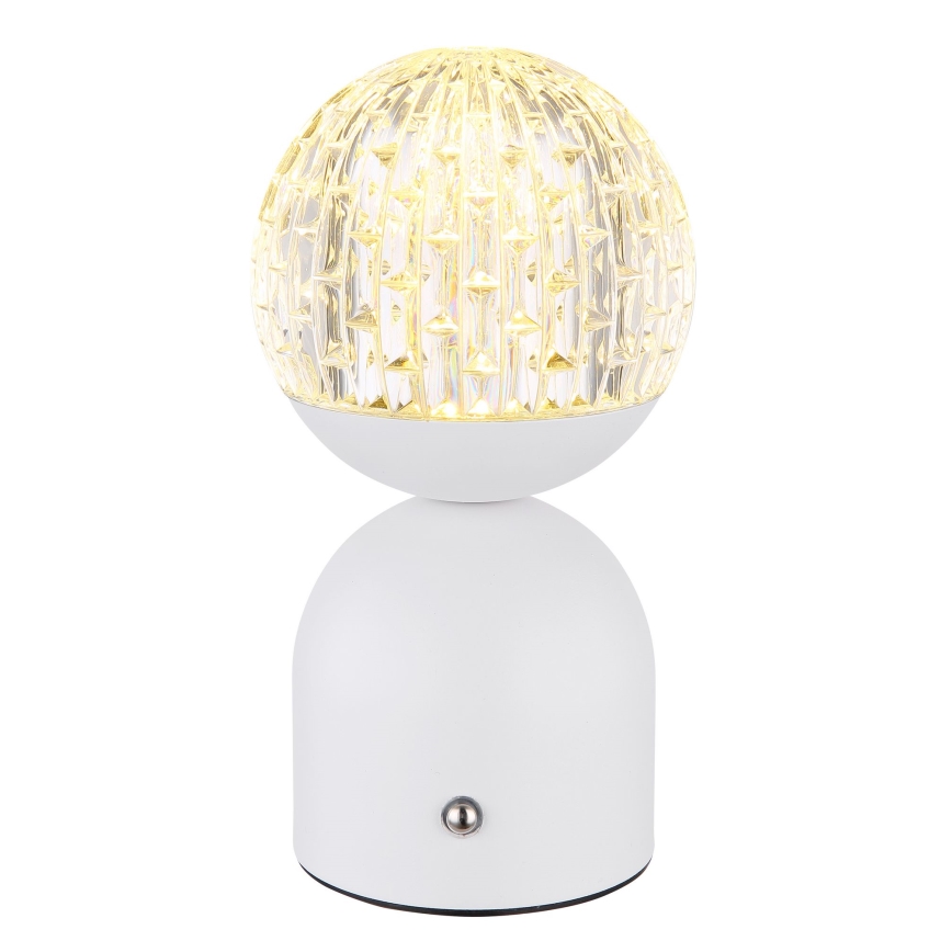 Globo - LED Dimmable touch table lamp LED/2,5W/3,7V 2700/4000/65000K 1800 mAh USB white