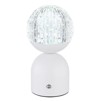 Globo - LED Dimmable touch table lamp LED/2,5W/3,7V 2700/4000/65000K 1800 mAh USB white