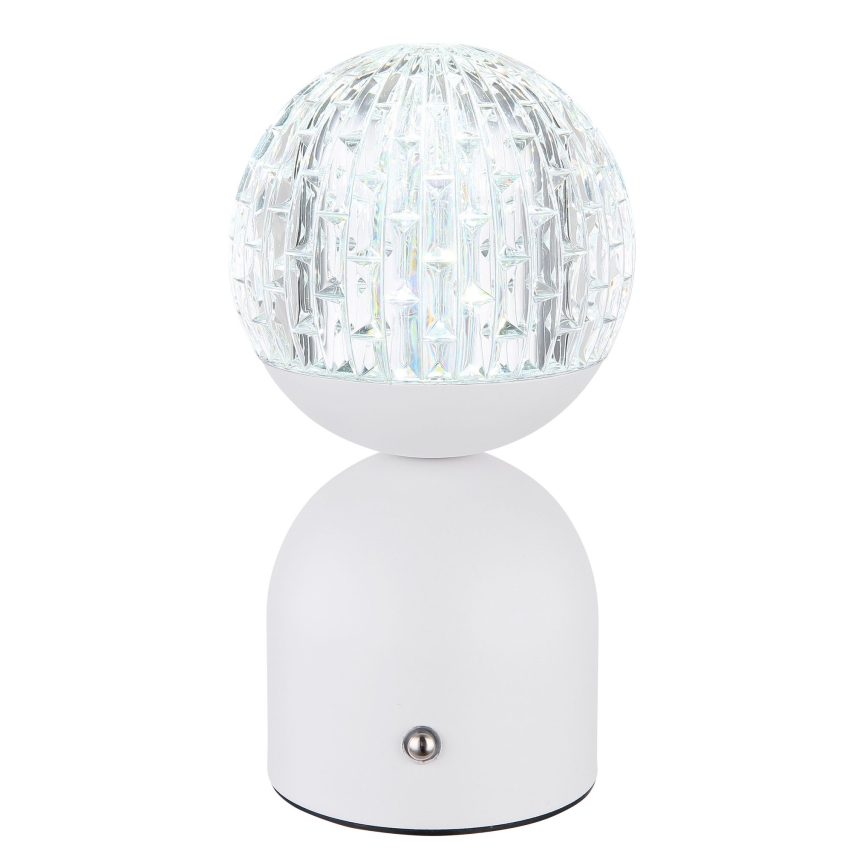Globo - LED Dimmable touch table lamp LED/2,5W/3,7V 2700/4000/65000K 1800 mAh USB white