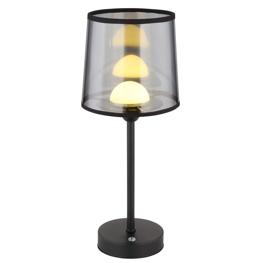 Globo - LED Dimmable rechargeable touch table lamp LED/2,5W/3,7V 2700/4000/6500K 1800 mAh black