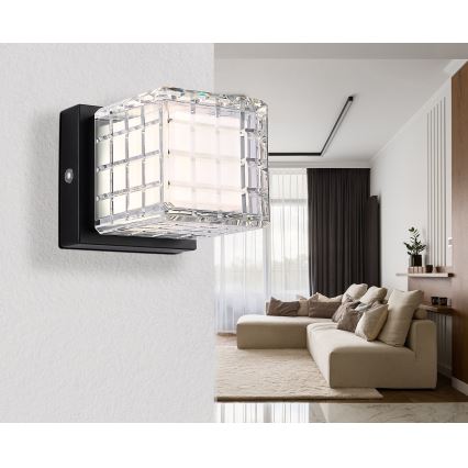 Globo - LED Dimmable touch table lamp LED/2,5W/3,7V 2700K/4000K/6500K 1800 mAh USB black