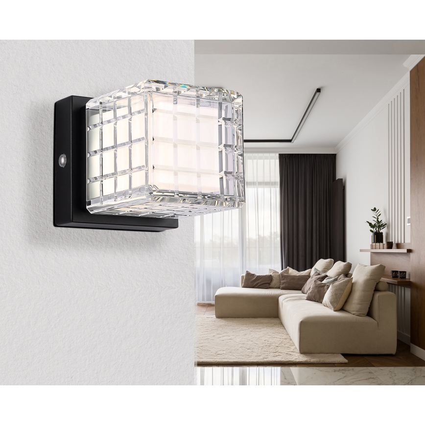 Globo - LED Dimmable touch table lamp LED/2,5W/3,7V 2700K/4000K/6500K 1800 mAh USB black