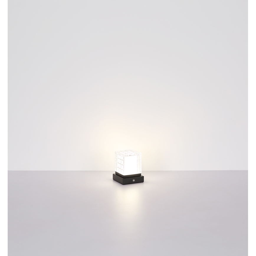 Globo - LED Dimmable touch table lamp LED/2,5W/3,7V 2700K/4000K/6500K 1800 mAh USB black