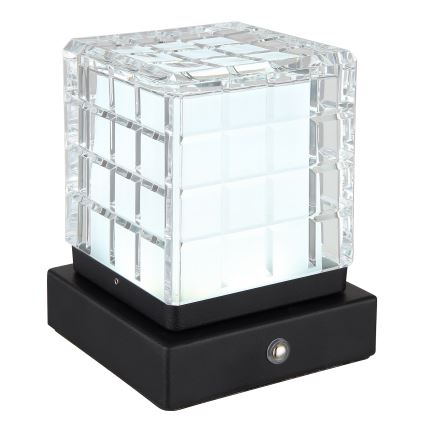 Globo - LED Dimmable touch table lamp LED/2,5W/3,7V 2700K/4000K/6500K 1800 mAh USB black