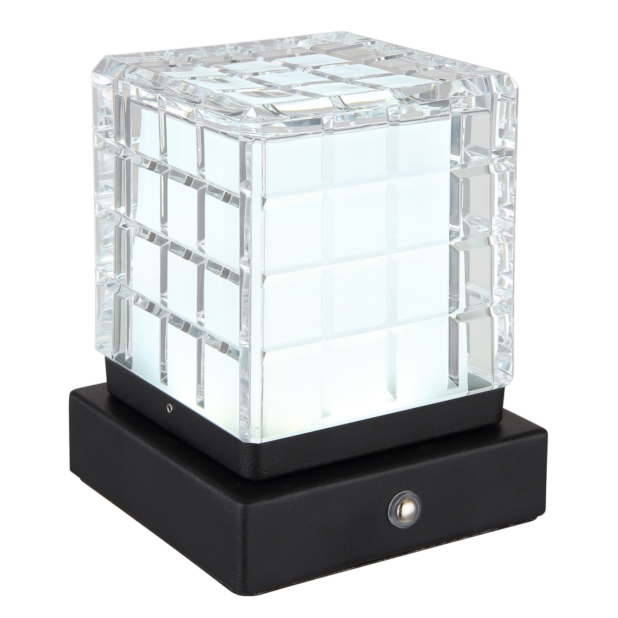 Globo - LED Dimmable touch table lamp LED/2,5W/3,7V 2700K/4000K/6500K 1800 mAh USB black