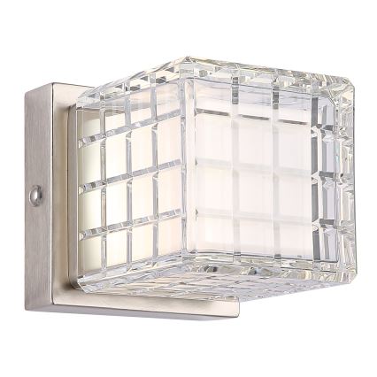 Globo - LED Dimmable touch table lamp LED/2,5W/3,7V 2700K/4000K/6500K 1800 mAh USB matte chrome