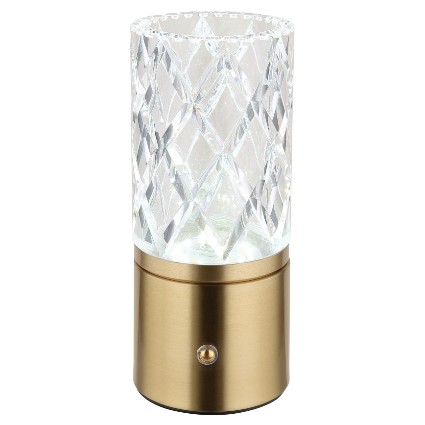 Globo - LED Dimmable touch table lamp LED/2,5W/3,7V 2700K/4000K/6500K 1800 mAh USB gold
