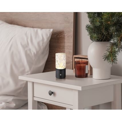 Globo - LED Dimmable touch table lamp LED/2,5W/3,7V 2700K/4000K/6500K 1800 mAh USB black