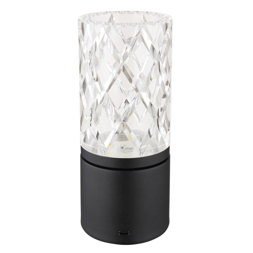 Globo - LED Dimmable touch table lamp LED/2,5W/3,7V 2700K/4000K/6500K 1800 mAh USB black