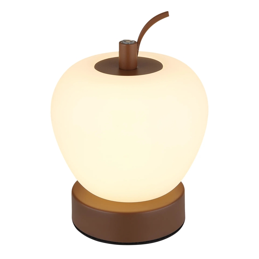 Globo - LED Dimmable touch table lamp LED/2W/3,7V 2700K/4000K/6500K 1200 mAh USB brown