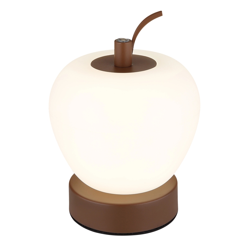 Globo - LED Dimmable touch table lamp LED/2W/3,7V 2700K/4000K/6500K 1200 mAh USB brown