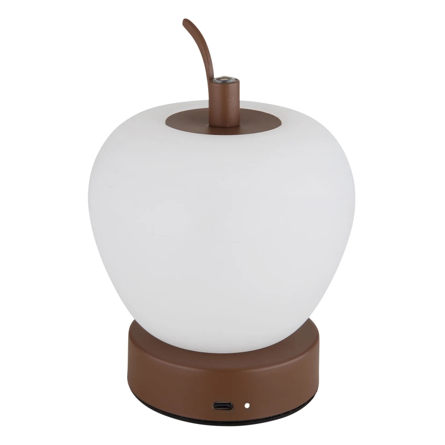 Globo - LED Dimmable touch table lamp LED/2W/3,7V 2700K/4000K/6500K 1200 mAh USB brown