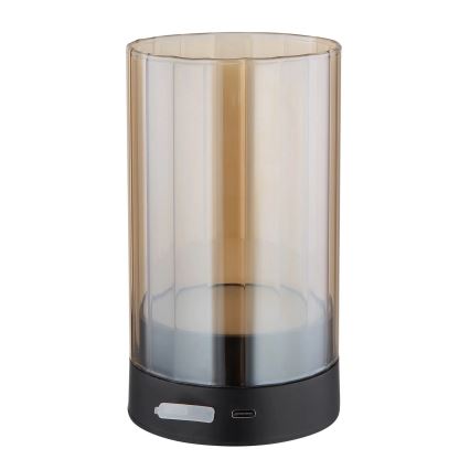 Globo - LED Outdoor dimmable rechargeable touch table lamp LED/2W/3,7V 2700/4000/6500K 1200mAh IP44 beige
