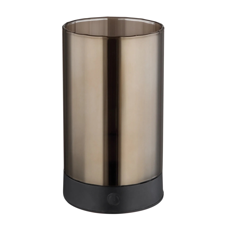 Globo - LED Outdoor dimmable rechargeable touch table lamp LED/2W/3,7V 2700/4000/6500K 1200mAh IP44 brown
