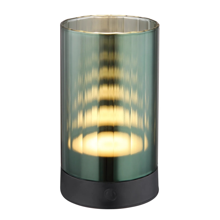 Globo - LED Outdoor dimmable rechargeable touch table lamp LED/2W/3,7V 2700/4000/6500K 1200mAh IP44 green