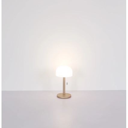 Globo - LED Rechargeable table lamp LED/1,5W/3,7V 3000/4200/6000K 1800mAh brown