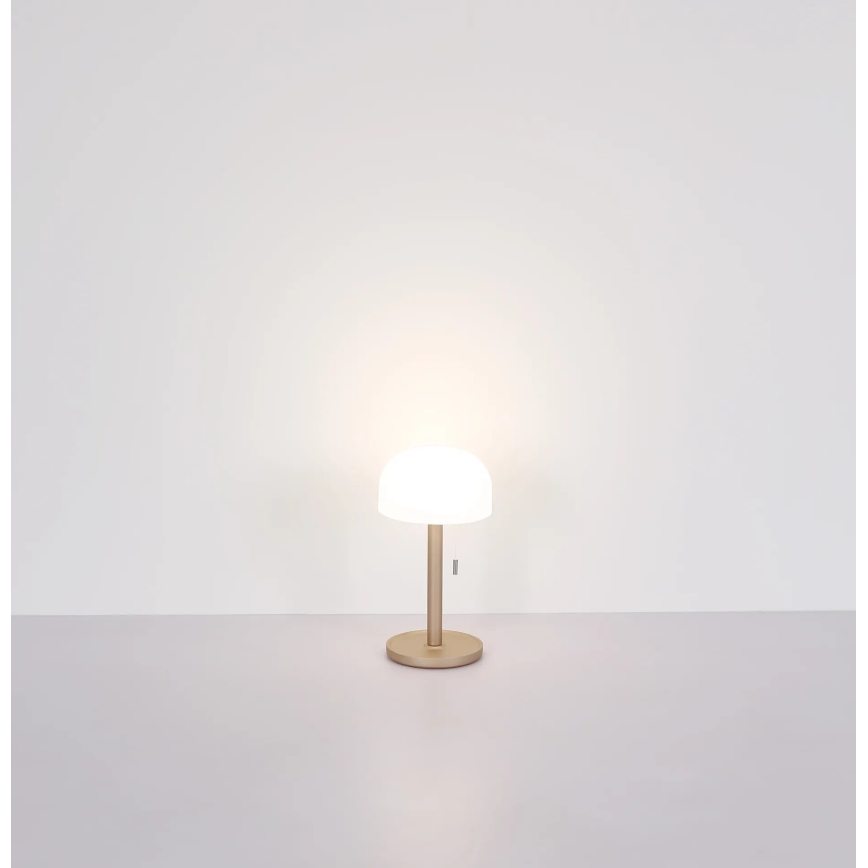 Globo - LED Rechargeable table lamp LED/1,5W/3,7V 3000/4200/6000K 1800mAh brown