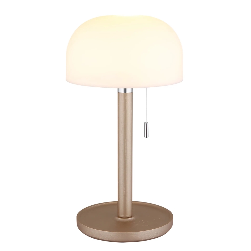 Globo - LED Rechargeable table lamp LED/1,5W/3,7V 3000/4200/6000K 1800mAh brown