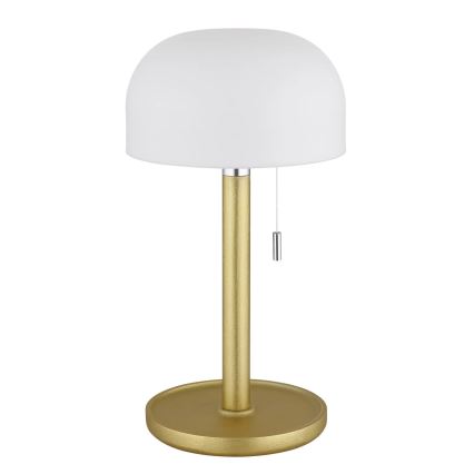 Globo - LED Rechargeable table lamp LED/1,5W/3,7V 3000/4200/6000K 1800mAh brass