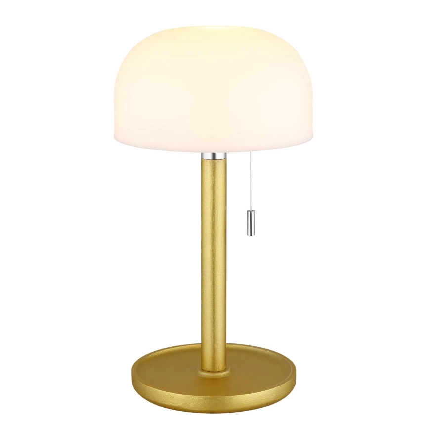 Globo - LED Rechargeable table lamp LED/1,5W/3,7V 3000/4200/6000K 1800mAh brass