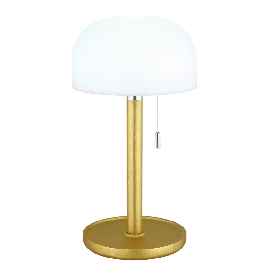 Globo - LED Rechargeable table lamp LED/1,5W/3,7V 3000/4200/6000K 1800mAh brass