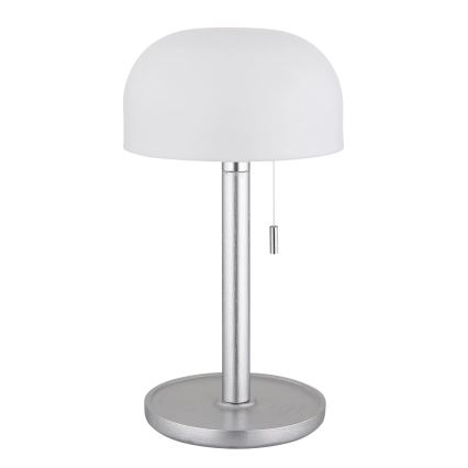 Globo - LED Rechargeable table lamp LED/1,5W/3,7V 3000/4200/6000K 1800mAh silver