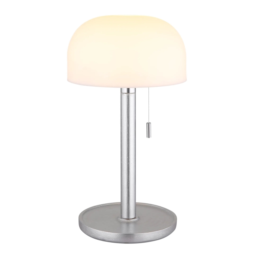 Globo - LED Rechargeable table lamp LED/1,5W/3,7V 3000/4200/6000K 1800mAh silver