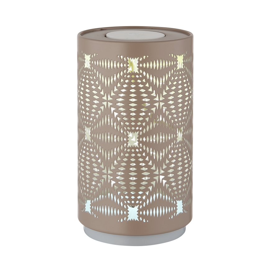 Globo - LED RGB Touch rechargeable table lamp LED/1W/5V 500 mAh brown
