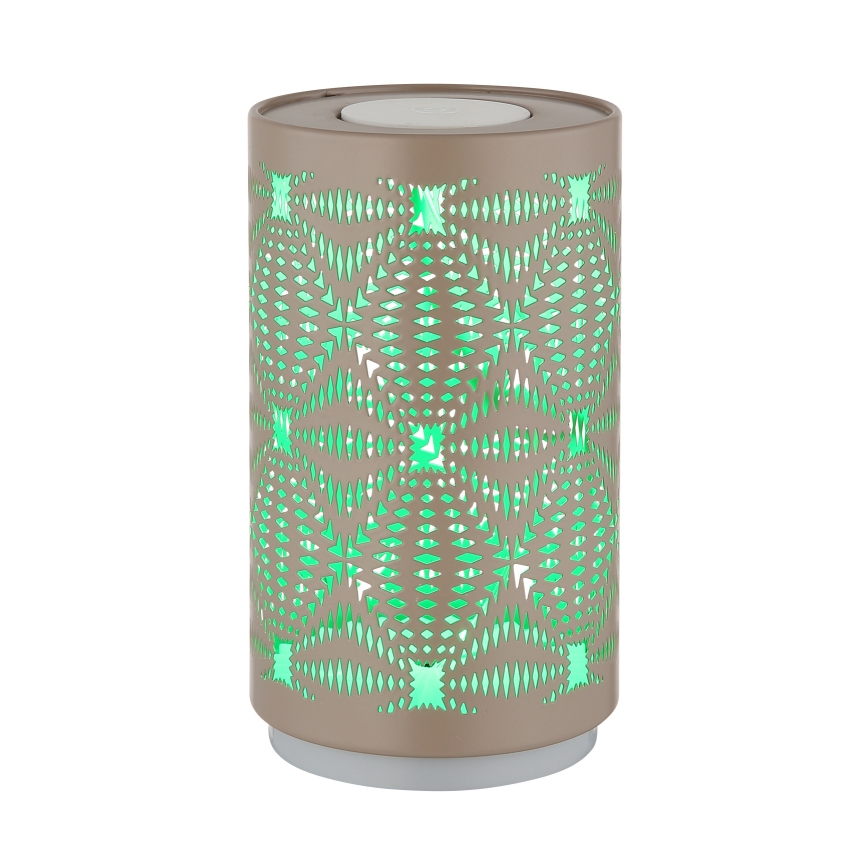Globo - LED RGB Touch rechargeable table lamp LED/1W/5V 500 mAh brown