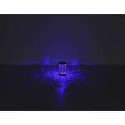 Globo - LED RGB Touch rechargeable table lamp LED/1W/5V 500 mAh brown