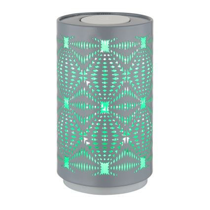Globo - LED RGB Touch rechargeable table lamp LED/1W/5V 500 mAh grey
