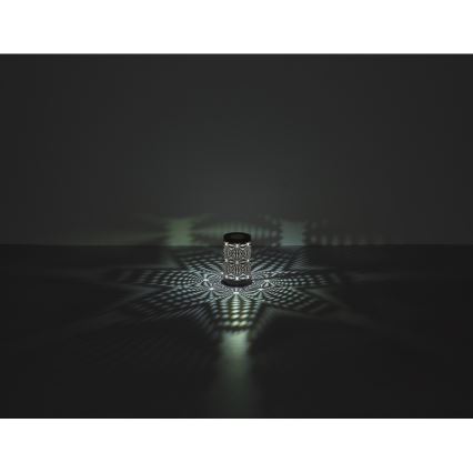 Globo - LED RGB Touch rechargeable table lamp LED/1W/5V 500 mAh grey