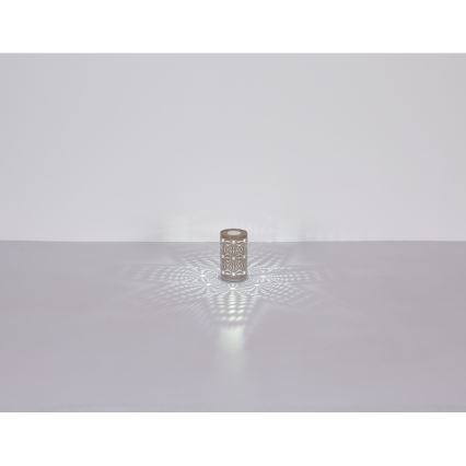 Globo - LED RGB Touch rechargeable table lamp LED/1W/5V 500 mAh grey