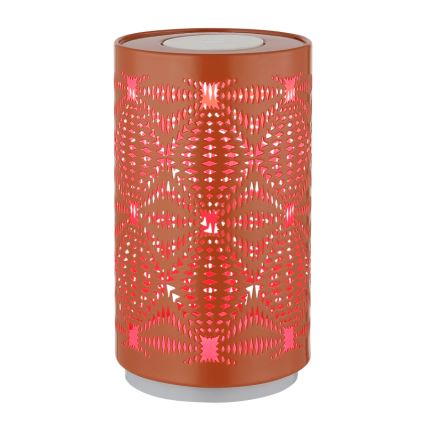 Globo - LED RGB Touch rechargeable table lamp LED/1W/5V 500 mAh copper
