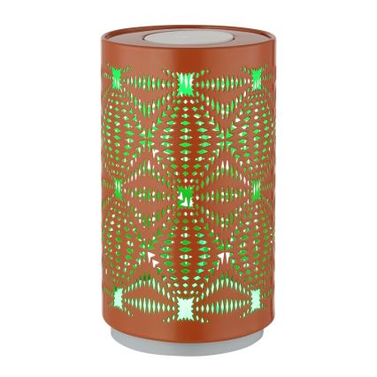 Globo - LED RGB Touch rechargeable table lamp LED/1W/5V 500 mAh copper