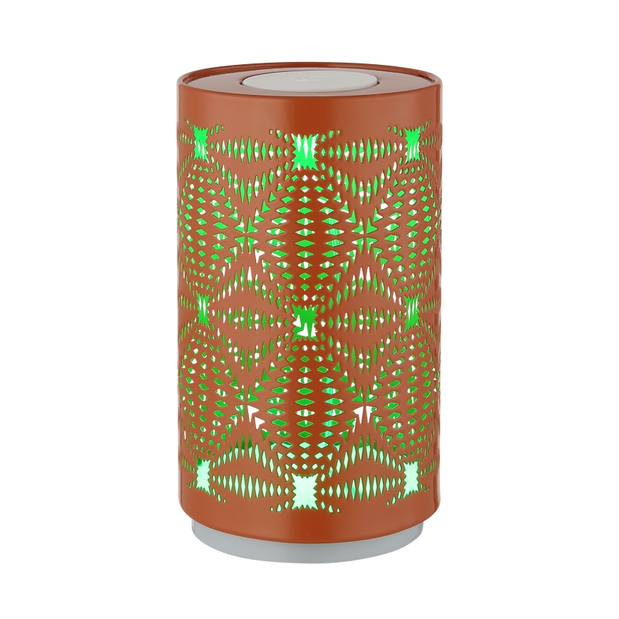 Globo - LED RGB Touch rechargeable table lamp LED/1W/5V 500 mAh copper