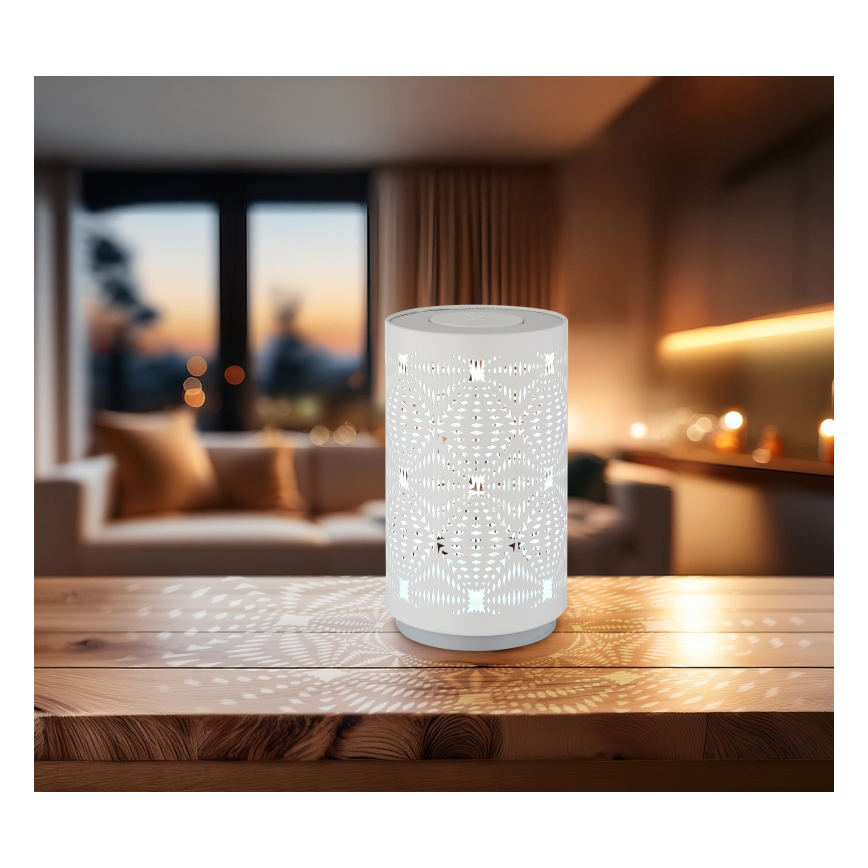Globo - LED RGB Touch rechargeable table lamp LED/1W/5V 500 mAh white
