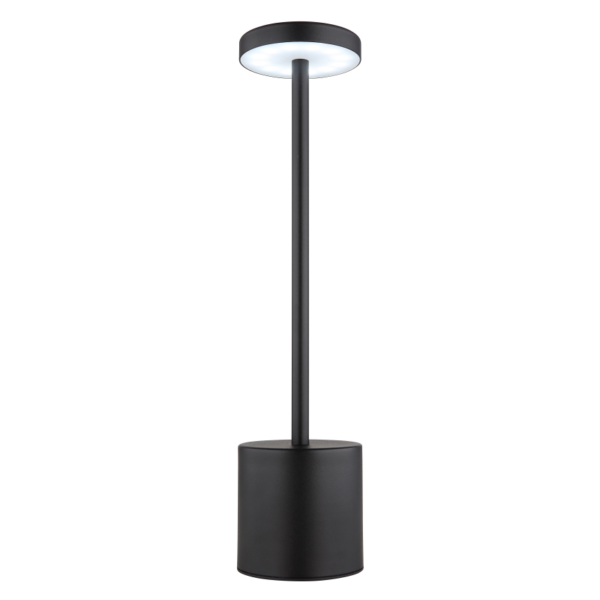 Globo - LED Dimmable touch table lamp LED/1,2W/3,7V 2000K/3500K/7000K 1200 mAh USB black