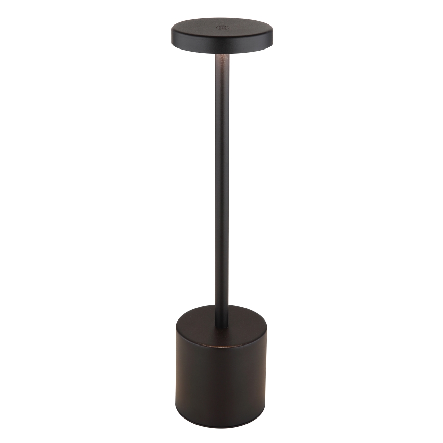 Globo - LED Dimmable touch table lamp LED/1,2W/3,7V 2000K/3500K/7000K 1200 mAh USB black