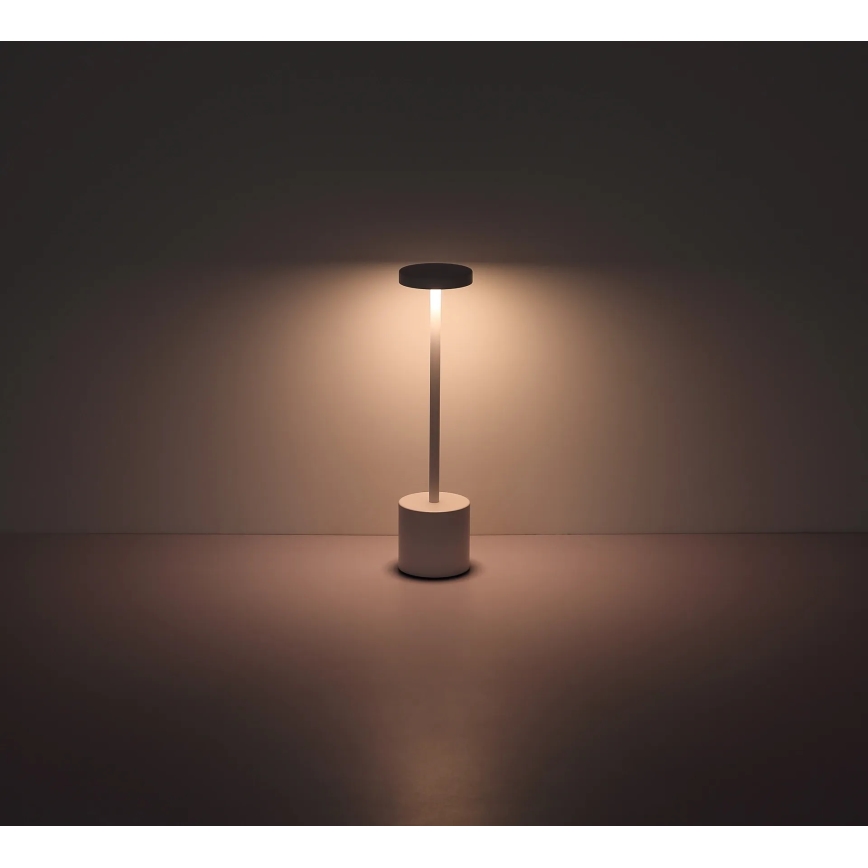 Globo - LED Dimmable touch table lamp LED/1,2W/3,7V 2000K/3500K/7000K 1200 mAh USB white