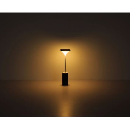 Globo - LED Dimmable rechargeable touch table lamp LED/1,2W/3,7V 3000K 1500mAh black