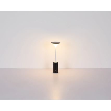 Globo - LED Dimmable rechargeable touch table lamp LED/1,2W/3,7V 3000K 1500mAh black