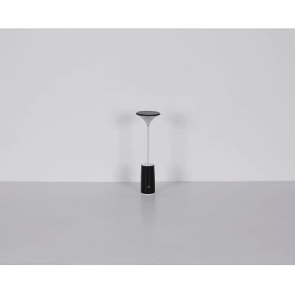 Globo - LED Dimmable rechargeable touch table lamp LED/1,2W/3,7V 3000K 1500mAh black