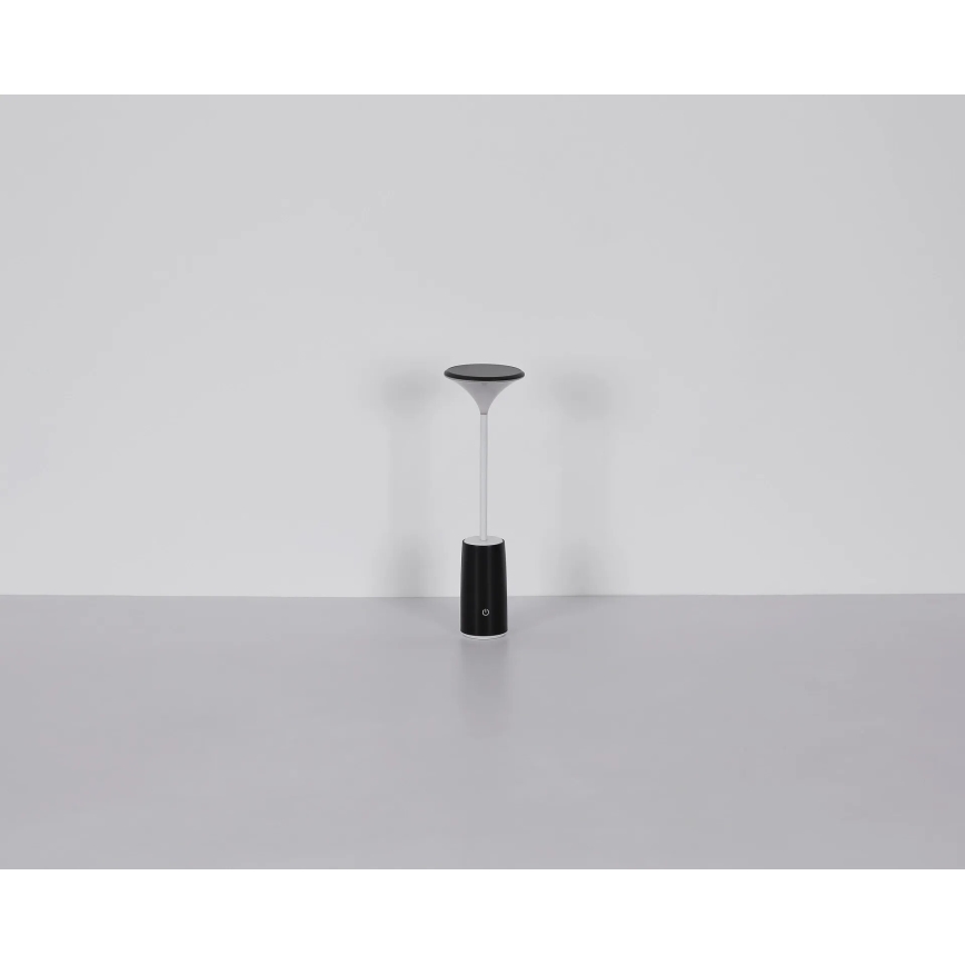 Globo - LED Dimmable rechargeable touch table lamp LED/1,2W/3,7V 3000K 1500mAh black