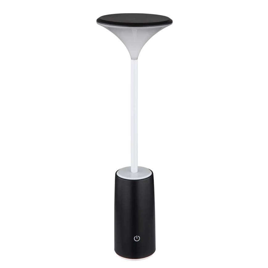 Globo - LED Dimmable rechargeable touch table lamp LED/1,2W/3,7V 3000K 1500mAh black