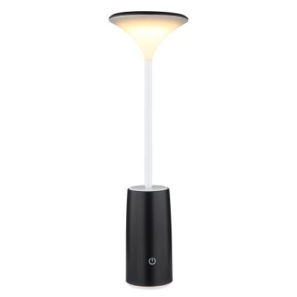 Globo - LED Dimmable rechargeable touch table lamp LED/1,2W/3,7V 3000K 1500mAh black