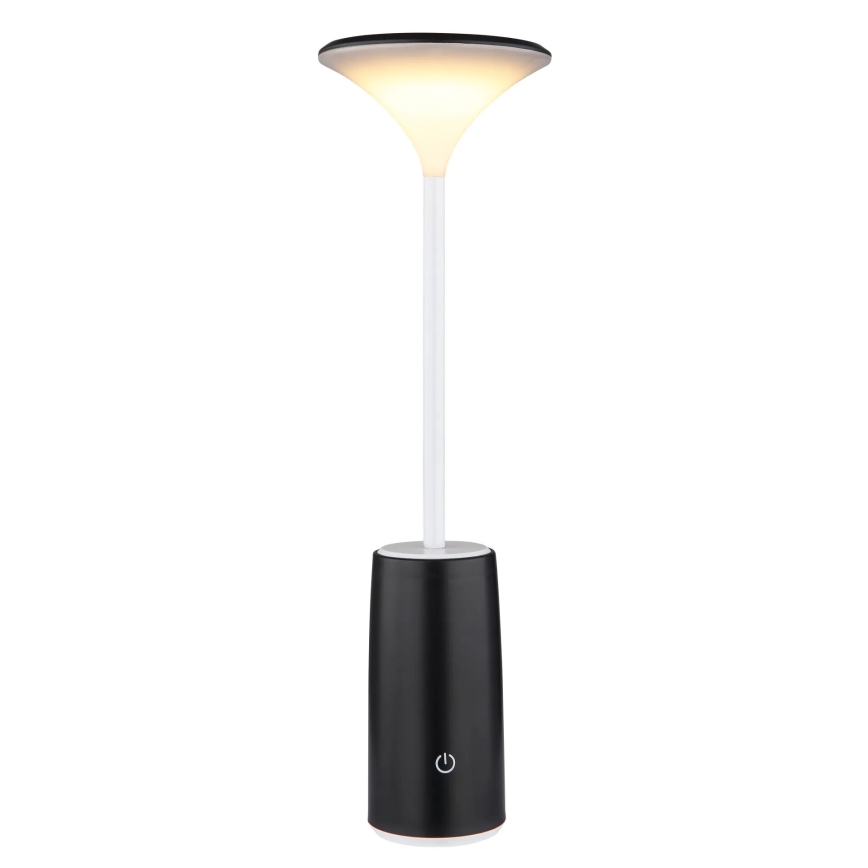 Globo - LED Dimmable rechargeable touch table lamp LED/1,2W/3,7V 3000K 1500mAh black