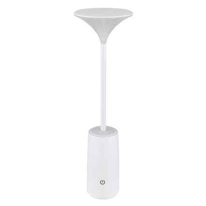 Globo - LED Dimmable rechargeable touch table lamp LED/1,2W/3,7V 3000K 1500mAh white